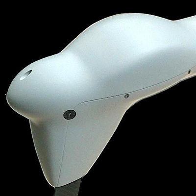 3D-printed tail rotor housing for FLYING-CAM Discovery drone