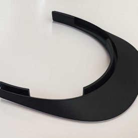 3D printed visor for helmet in Windform GT before delivering