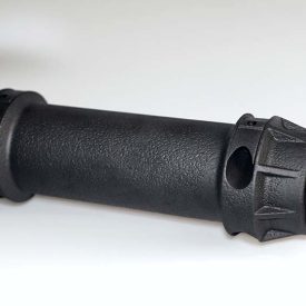 3D printed pit part (starter motor) in Windform XT 2.0 with special surface effect before delivering